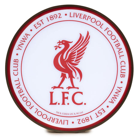 Liverpool FC LED Wall Light Crest 12 Inch: 1 - LED Lighting By Liverpool