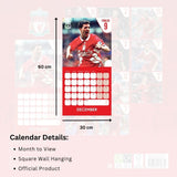 Liverpool FC Legends 2025 Square Wall Calendar: 5 - Calendars & Planners By Liverpool