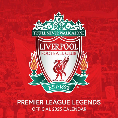 Liverpool FC Legends 2025 Square Wall Calendar: 1 - Calendars & Planners By Liverpool