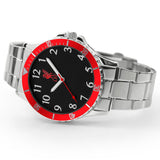 Liverpool FC Mens Red & Silver Bracelet Watch: 2 - Watches By Liverpool