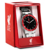 Liverpool FC Mens Red & Silver Bracelet Watch: 3 - Watches By Liverpool