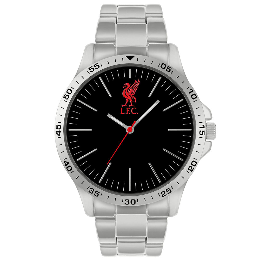 Liverpool FC Mens Silver Bracelet Watch: 1 - Watches By Liverpool