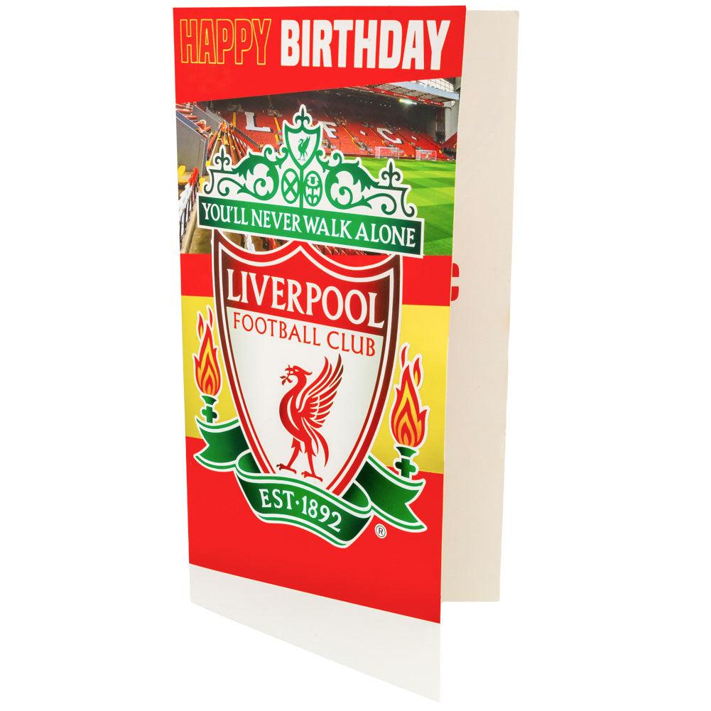 Liverpool FC Personalised Birthday Card: 2 - Greeting Cards By Liverpool