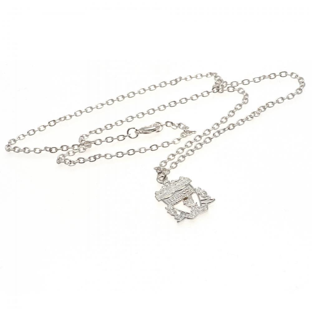 Liverpool FC Silver Plated Pendant & Chain CR: 2 - Jewellery By Liverpool