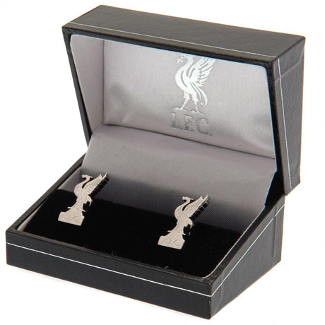 Liverpool FC Stainless Steel Formed Cufflinks LB: 1 - Cufflinks & Tie Slides By Liverpool