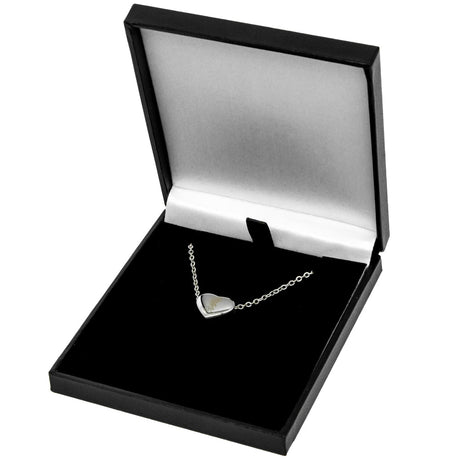 Liverpool FC Heart Necklace in Stainless Steel: 1 - Jewellery By Liverpool