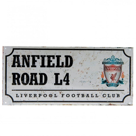 Liverpool FC Street Sign Retro: 1 - Signs & Plaques By Liverpool