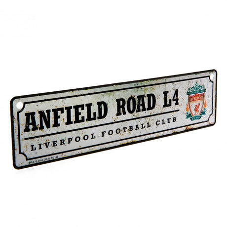 Liverpool FC Retro Anfield Window Sign: 2 - Signs & Plaques By Liverpool