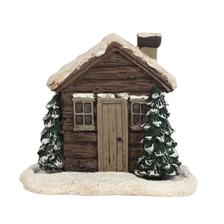 Log Cabin Incense Cone Burner: 2 - Incense Holders By Gift Moments