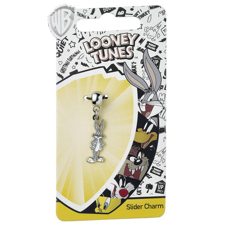 Bugs Bunny Silver Plated Slider Charm: 2 - Jewellery By Looney Tunes