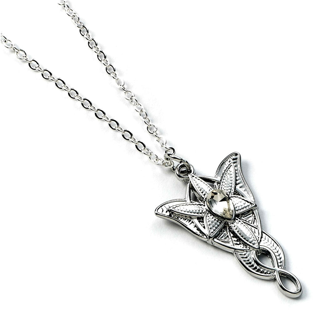 Evenstar Silver Plated Necklace: 1 - Jewellery By The Lord Of The Rings