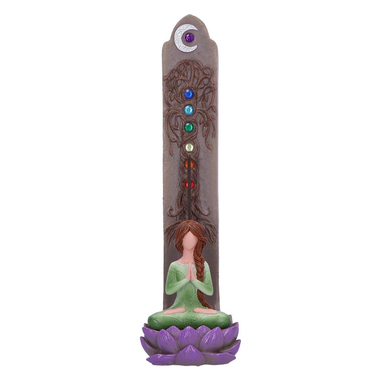 Lotus Meditation Spiritual Incense Burner: 2 - Incense Holders By Gift Moments