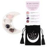 Love Healing Crystal Set with Moon Trinket Dish: 2 - By Gift Moments