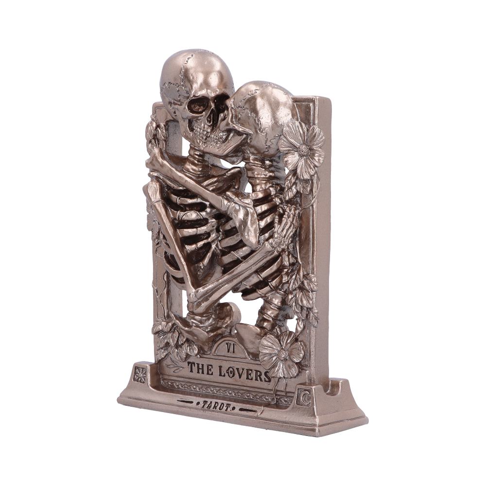 The Lovers Bronze Gothic Skeleton Ornament 20.5cm: 3 - Figures & Collectables By NN Designs