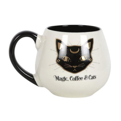 Magic Coffee & Cats Rounded Mug: 2 - Mugs By Gift Moments