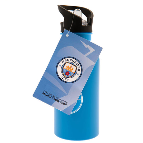 Manchester City FC Aluminium Drinks Bottle Haaland: 3 - Water Bottles By Manchester City