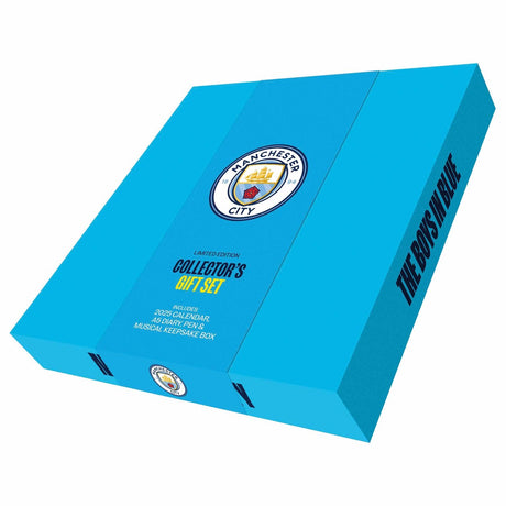 Manchester City FC 2025 Musical Gift Set: 3 - Calendars By Manchester City