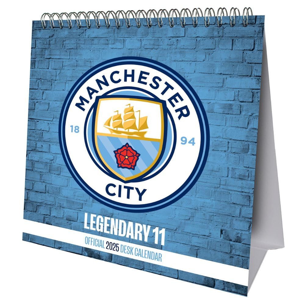 Manchester City FC 2025 Legendary 11 Calendar: 1 - Calendars & Planners By Manchester City