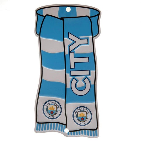 Manchester City FC Show Your Colours Window Sign: 1 - Signs & Plaques By Manchester City