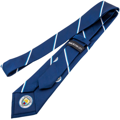 Manchester City FC Stripe Tie: 6 - Ties By Manchester City