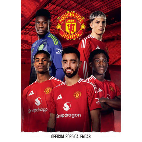 Manchester United FC 2025 A3 Wall Calendar: 1 - Calendars & Planners By Manchester United