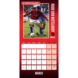 Manchester United FC Legends Square Calendar 2025: 2 - Calendars & Planners By Manchester United