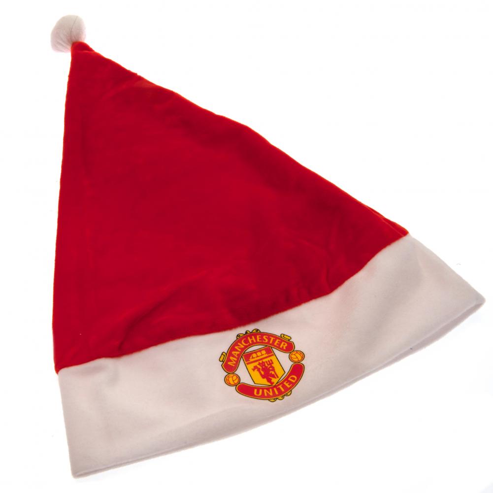 Manchester United FC Plush Santa Hat: 2 - Christmas By Manchester United