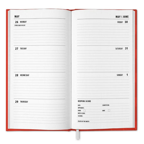 Manchester United FC Slim Diary 2025: 2 - Diaries By Manchester United