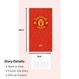 Manchester United FC Slim Diary 2025: 3 - Diaries By Manchester United