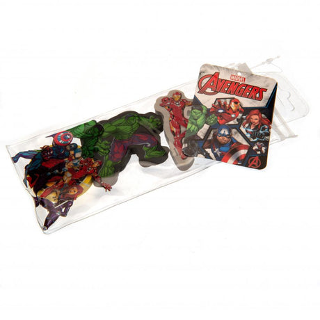 Marvel Heroes 4-Pack Eraser Set: 5 - Pencil Cases & Sets By Marvel