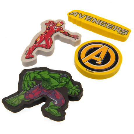 Marvel Heroes 4-Pack Eraser Set: 1 - Pencil Cases & Sets By Marvel