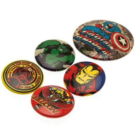 Marvel Comics Badge Set: 2 - Badges By Marvel