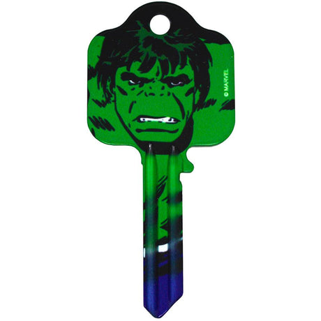 Incredible Hulk Key for UL Profile Locks: 2 - Door Keys By Marvel