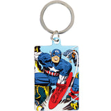 Captain America Metal Keyring by Marvel Comics: 1 - Keyrings By Marvel