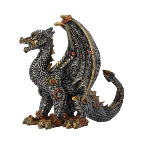 Mechanical Protector Steampunk Dragon Figurine 20cm: 4 - Figures & Collectables By Gift Moments