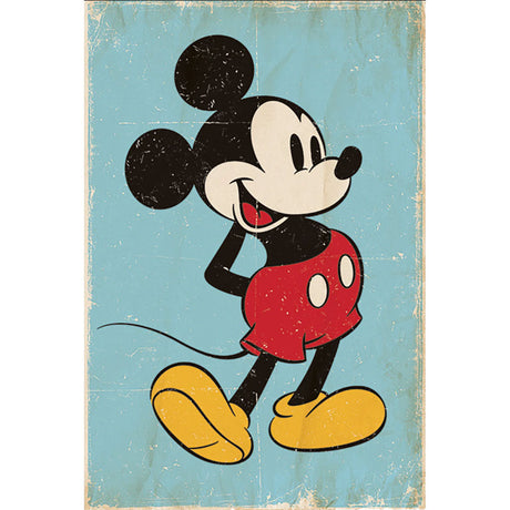 Mickey Mouse Retro 57 Maxi Poster: 1 - Posters By Mickey & Minnie Mouse