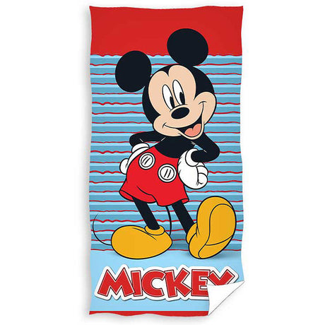 Mickey Mouse Velour Beach Towel: 1 - Towels By Mickey & Minnie Mouse