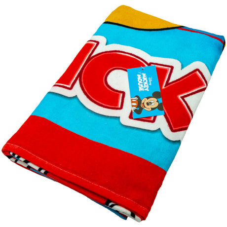 Mickey Mouse Velour Beach Towel: 3 - Towels By Mickey & Minnie Mouse