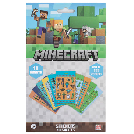 Minecraft 800-Piece Sticker Set: 1 - Stickers By Minecraft