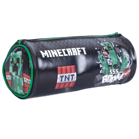 Minecraft Creeper Barrel Pencil Case: 2 - Pencil Cases & Sets By Minecraft