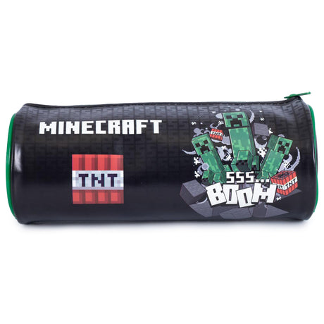 Minecraft Creeper Barrel Pencil Case: 1 - Pencil Cases & Sets By Minecraft