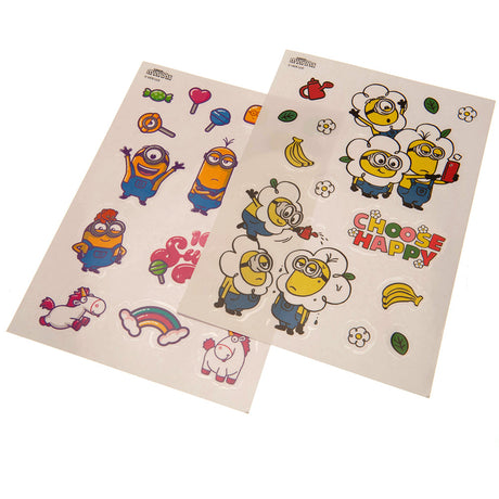 Minions Vinyl Tech Stickers Set of 39: 3 - Stickers By Minions