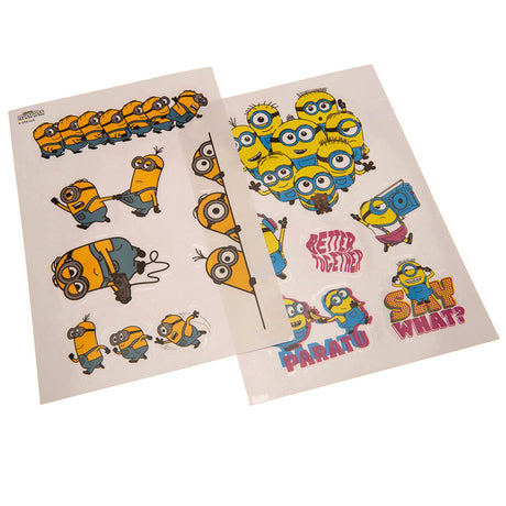 Minions Vinyl Tech Stickers Set of 39: 2 - Stickers By Minions