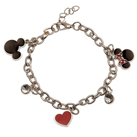 Minnie Mouse Charm Bracelet: 1 - Jewellery By Mickey & Minnie Mouse