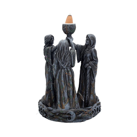 Mother Maiden & Crone Backflow Incense Burner 18cm: 3 - Incense Holders By NN Designs