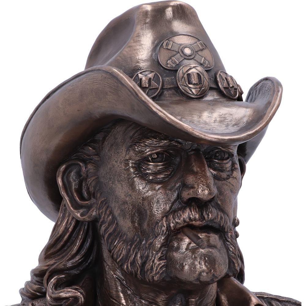 Motorhead Lemmy Bronze Bust 35cm: 6 - Figures & Collectables By Motorhead