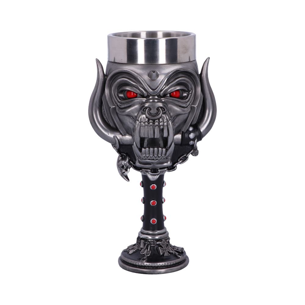 Motorhead Snaggletooth Warpig Goblet Glass: 3 - Goblets & Chalices By Motorhead