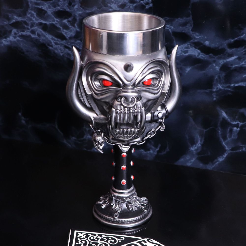 Motorhead Snaggletooth Warpig Goblet Glass: 2 - Goblets & Chalices By Motorhead