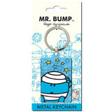 Mr Bump Metal Keyring with Little Miss Sunshine: 3 - Keyrings By Mr. Men And Little Miss