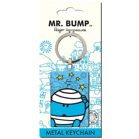 Mr Bump Metal Keyring with Little Miss Sunshine: 3 - Keyrings By Mr. Men And Little Miss